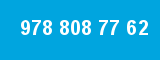 978 808 77 62 978 808 77 62